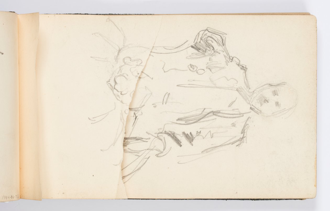Page de carnet de croquis - Kenyon Cox