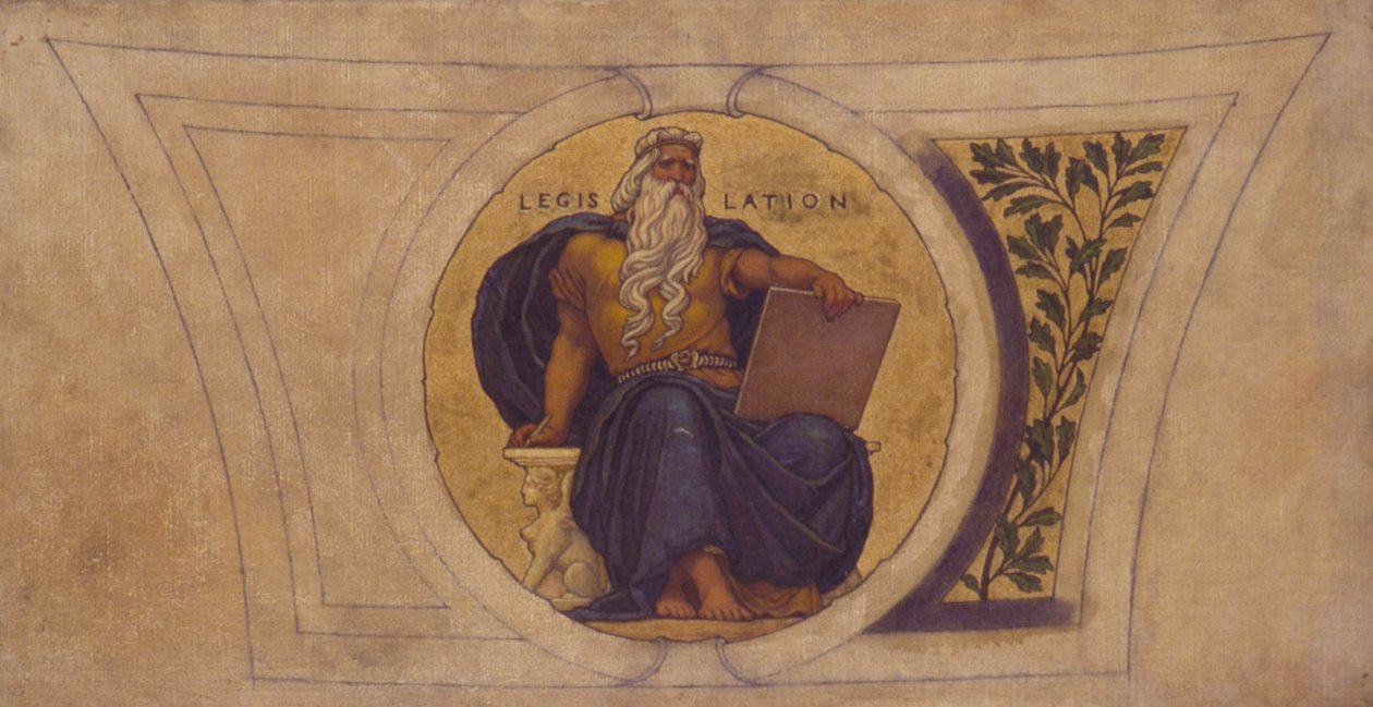 Étude pour la mosaïque, capitale de l