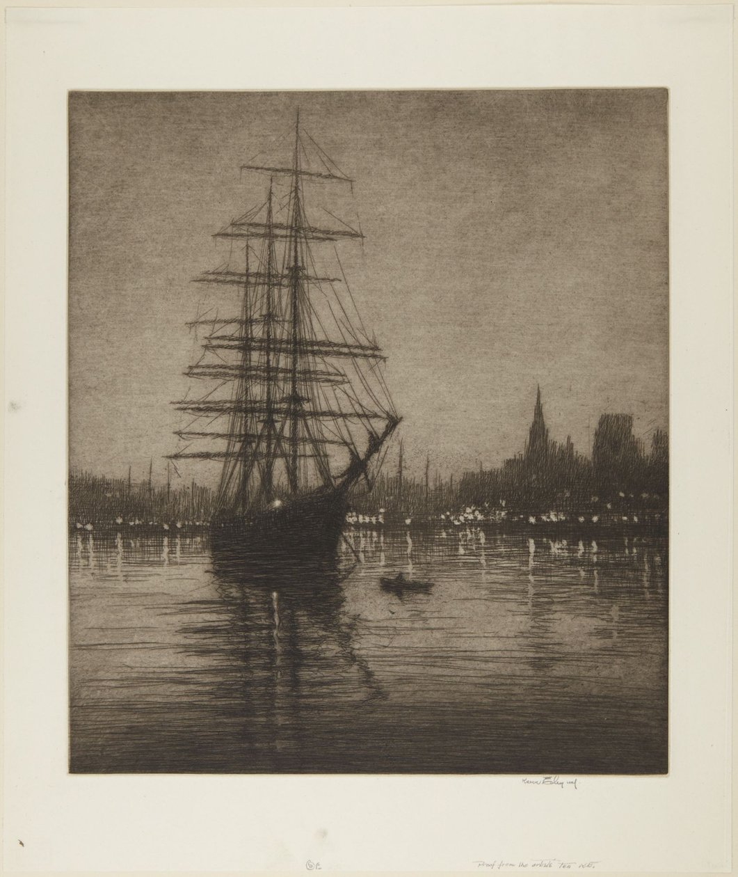 Lumières du port - Kerr Eby