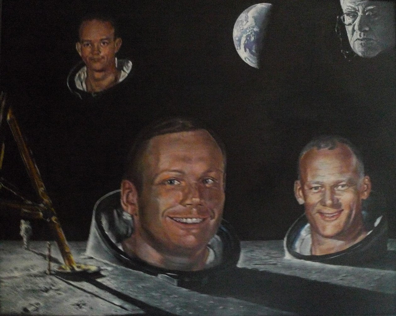 Monuments sur la lune - Kevin Parrish