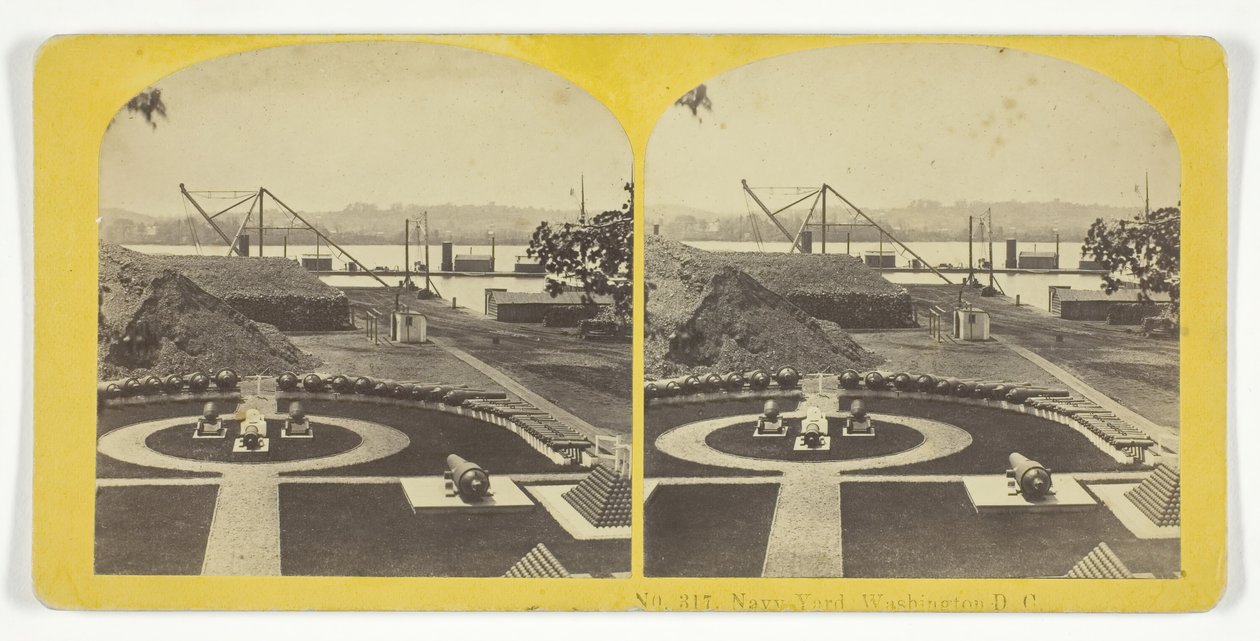 Chantier naval, Washington D.C. - Kilburn Brothers, BW Kilburn