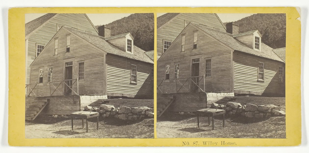 Maison Willey, 1855-1875. Créateurs : Kilburn Brothers, BW Kilburn - Kilburn Brothers, BW Kilburn