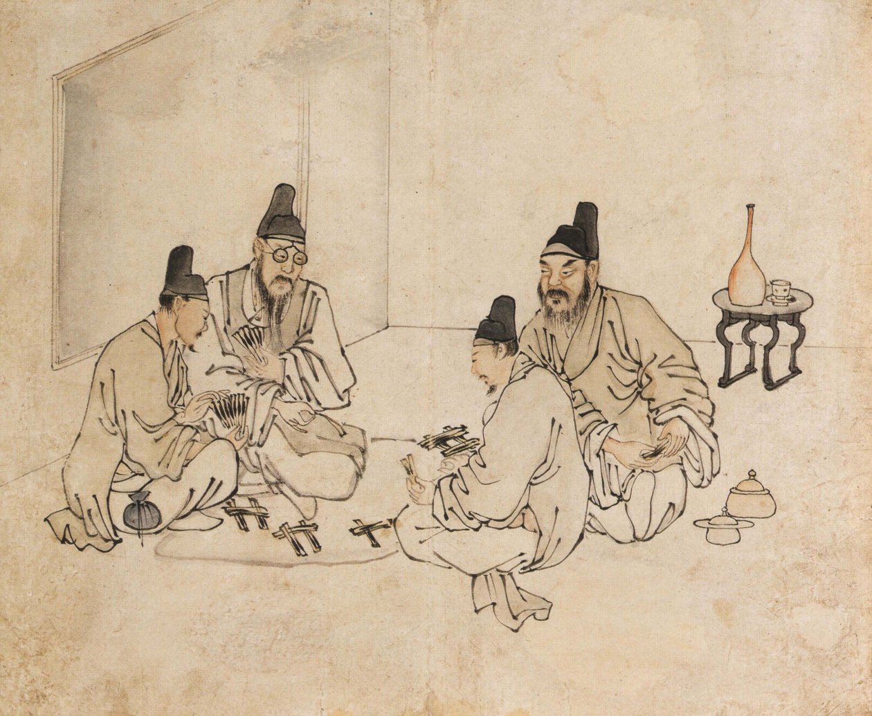 Jeu de hasard secret - Kim Deuk sin