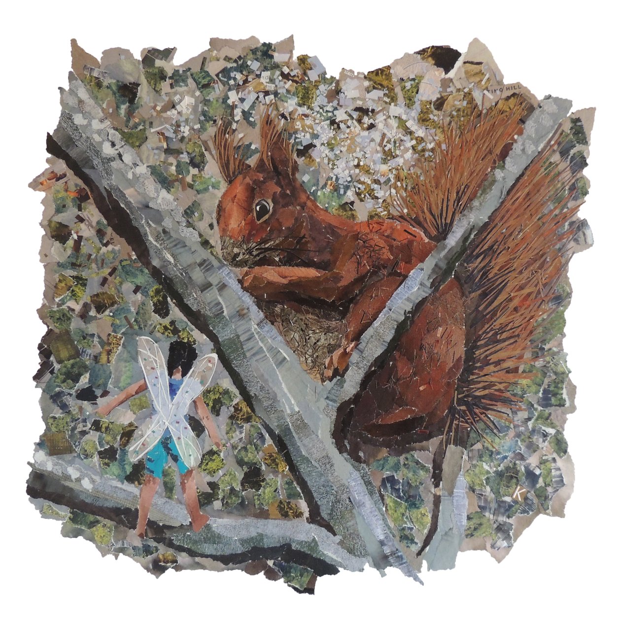 Chasse aux noisettes - Kirstie Adamson
