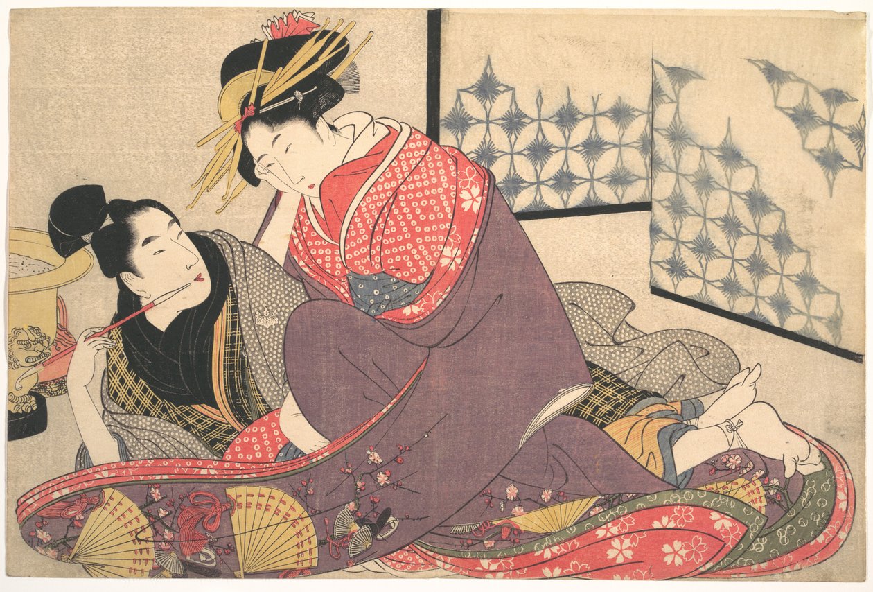 Estampe érotique - Kitagawa Utamaro