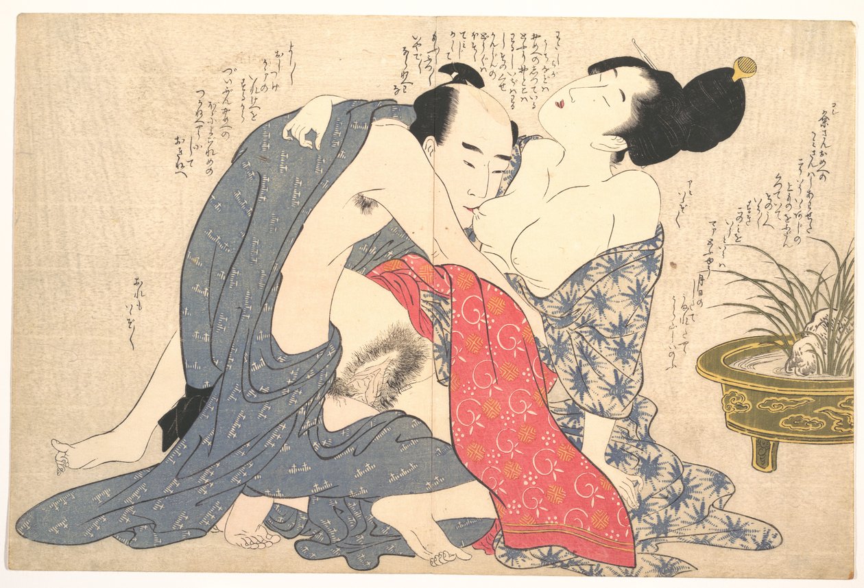 Estampe érotique - Kitagawa Utamaro