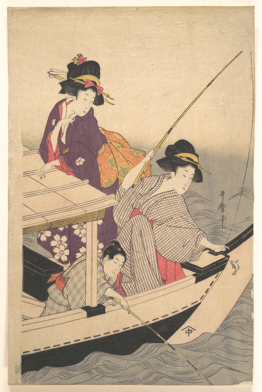 Pêche - Kitagawa Utamaro