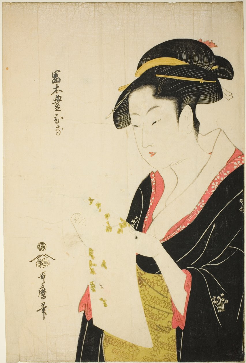 Tomimoto Toyohina - Kitagawa Utamaro