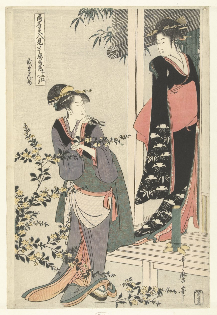 Deux femmes près d