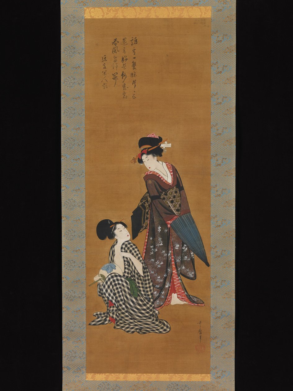Deux beautés - Kitagawa Utamaro
