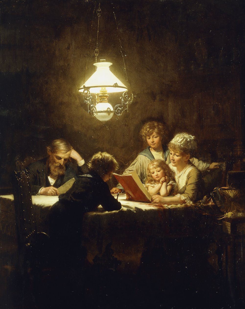 La leçon de lecture - Knut Ekvall