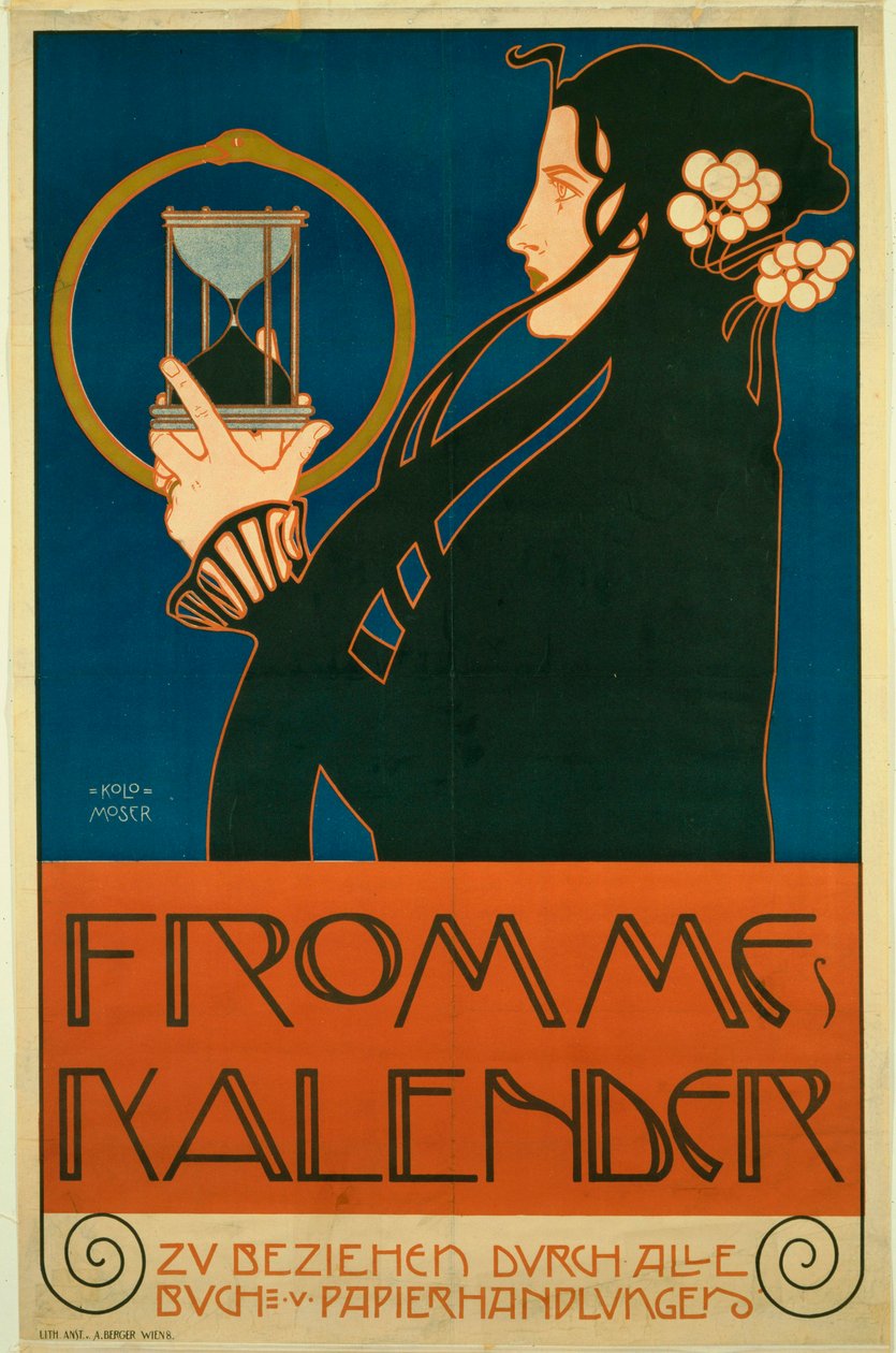 Calendrier des femmes - Koloman Moser