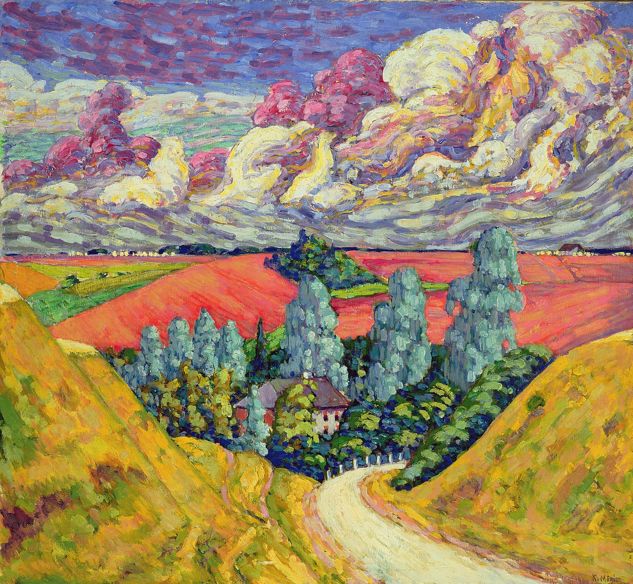 En route vers Tartu depuis Viljandi - Konrad Magi