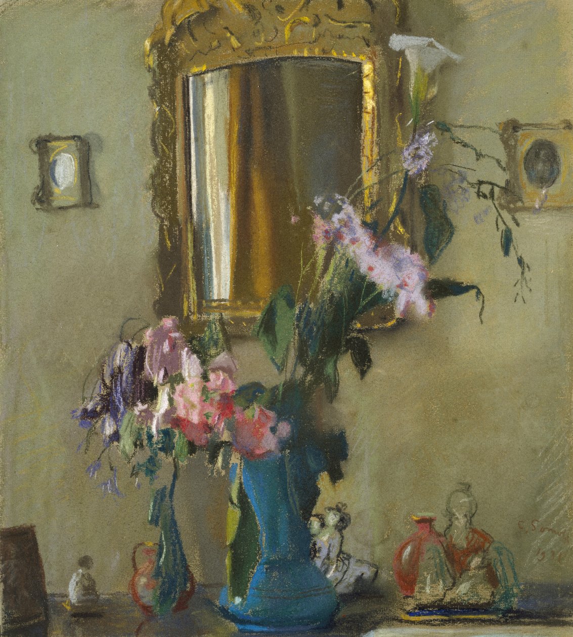 Nature morte : Un intérieur, 1931 - Konstantin Andreevic Somov