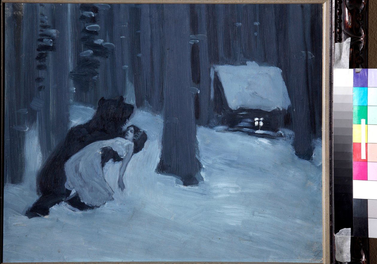 Le rêve de Tatiana - Konstantin Alekseevich Korovin