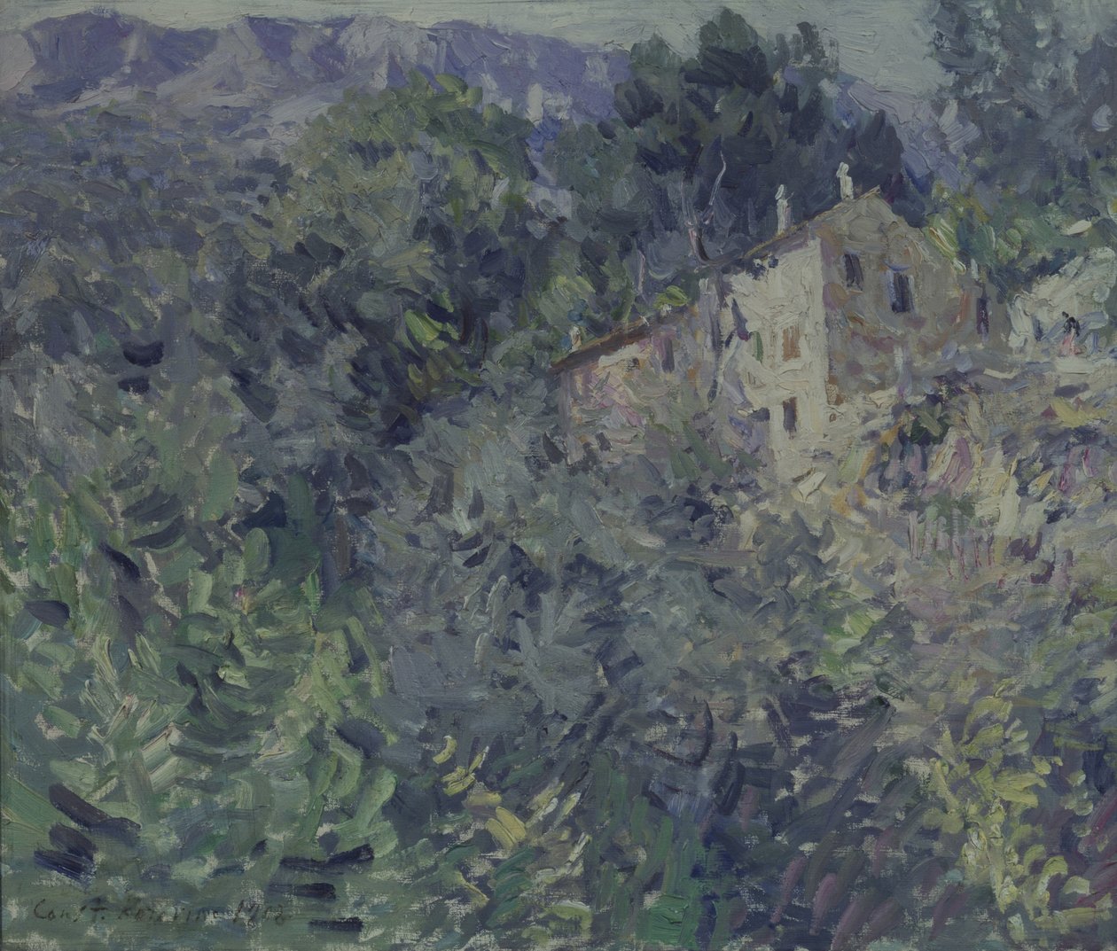 Sud de la France, 1908 - Konstantin Alekseevich Korovin