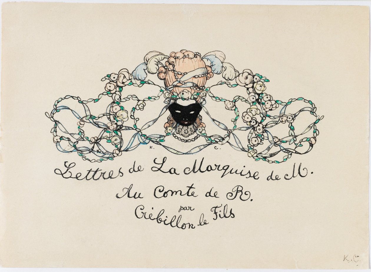 Vignette de Le Livre de la Marquise, 1907 - Konstantin Andreevic Somov