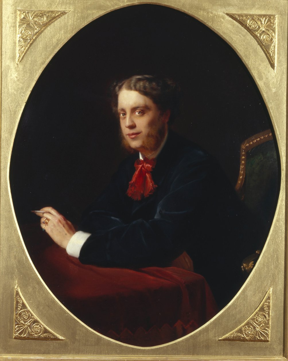 Portrait du comte Nikolay Sergeyevich Stroganov 1836-1905, 1865 - Konstantin Egorovich Makovsky