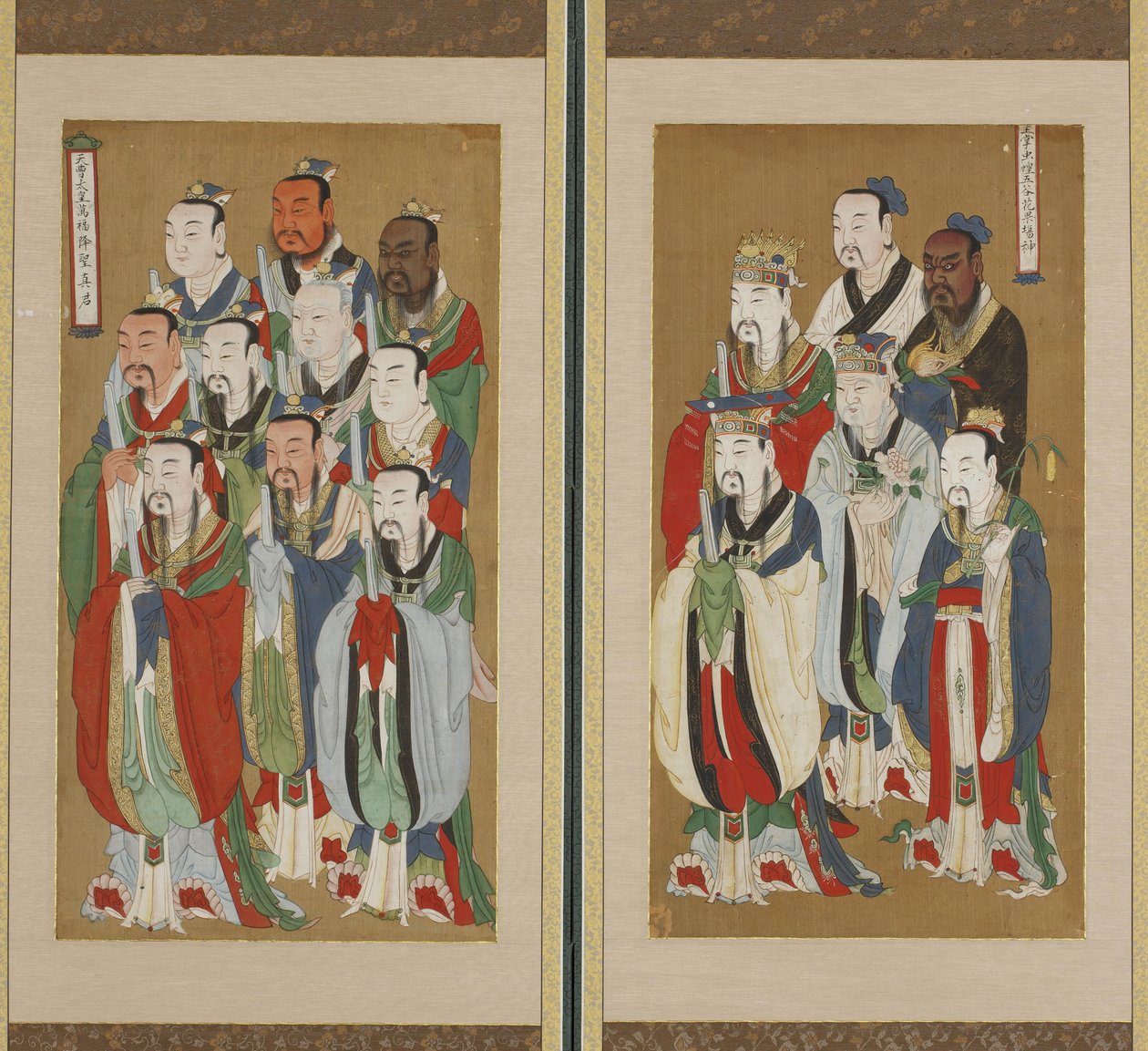 Scène processionnelle, dynastie Choson - Korean School
