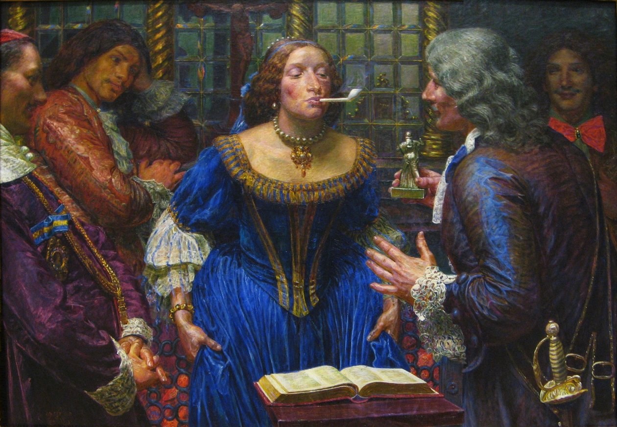 Reine Christine au Palazzo Corsini - Kristian Zahrtmann