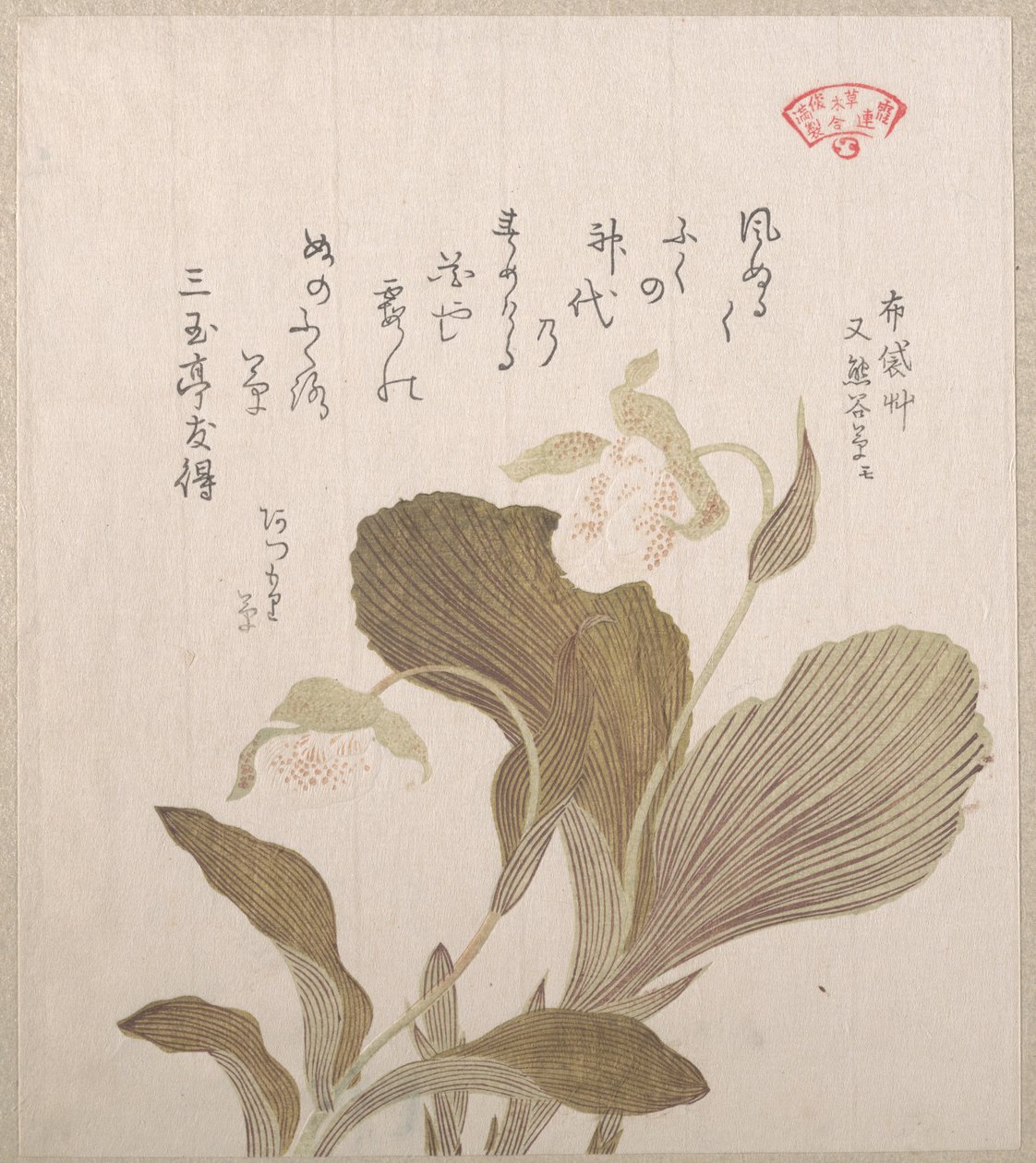 Fleurs de Hotei - Kubo Shunman