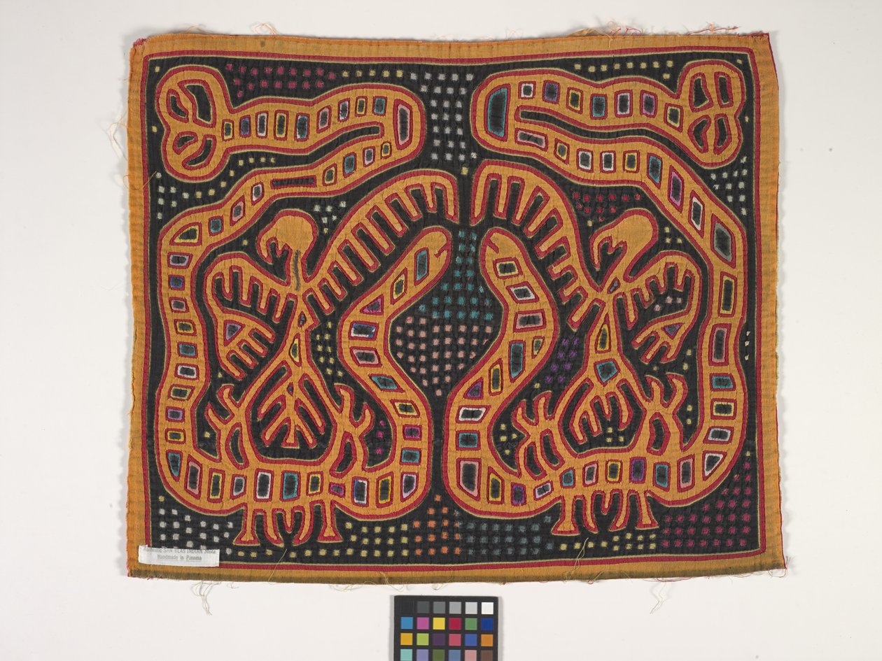 Panneau de chemise (Mola) - Kuna Indian Culture