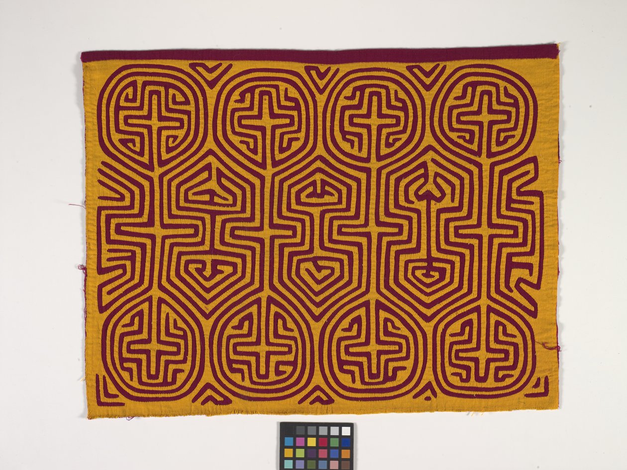 Panneau de chemise (Mola) - Kuna Indian Culture