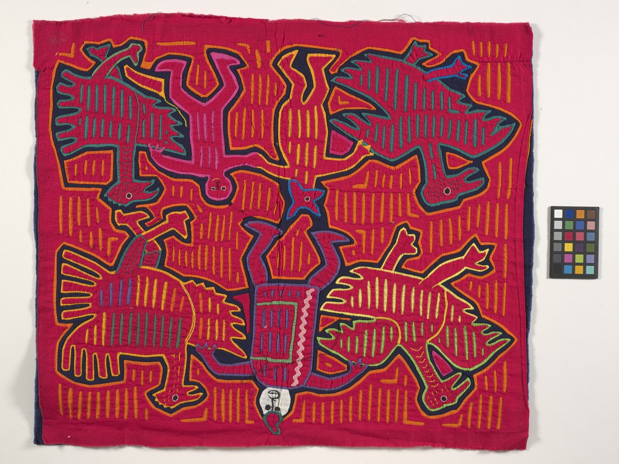 Panneau de chemise (Mola) - Kuna Indian Culture