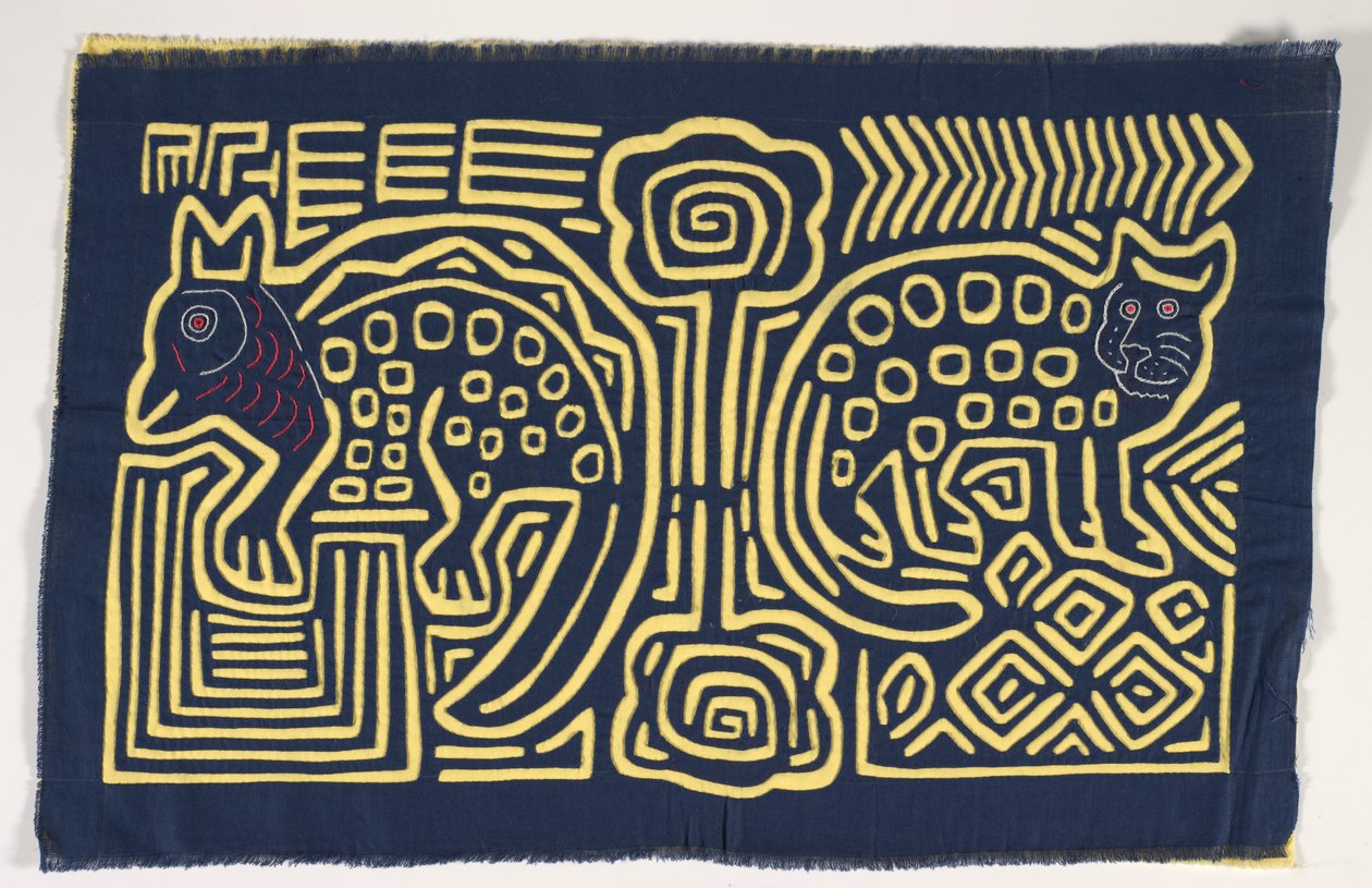 Panneau de chemise (mola), c.1950 - Kuna Indian Culture