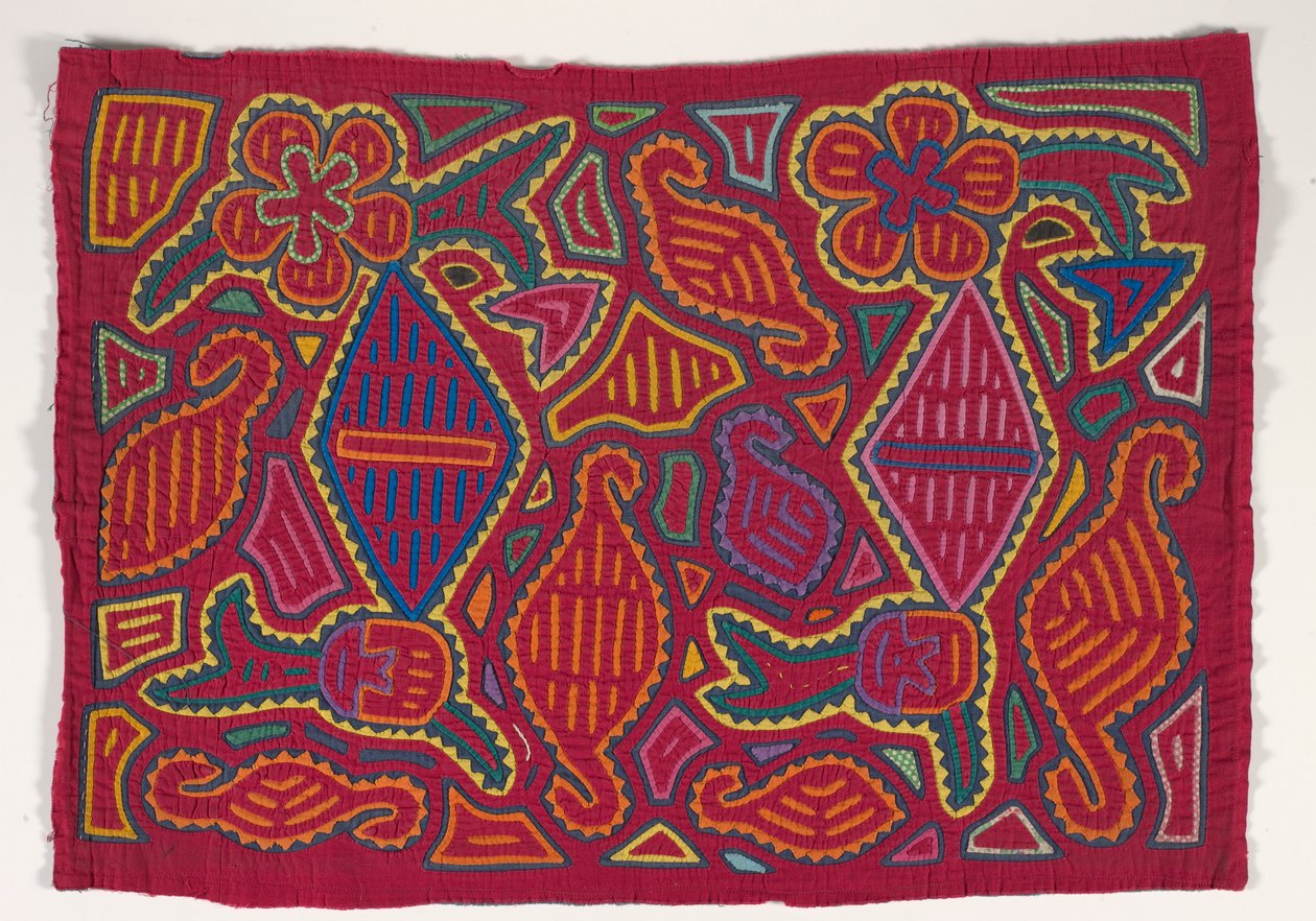 Panneau de chemise (mola), c.1950 - Kuna Indian Culture