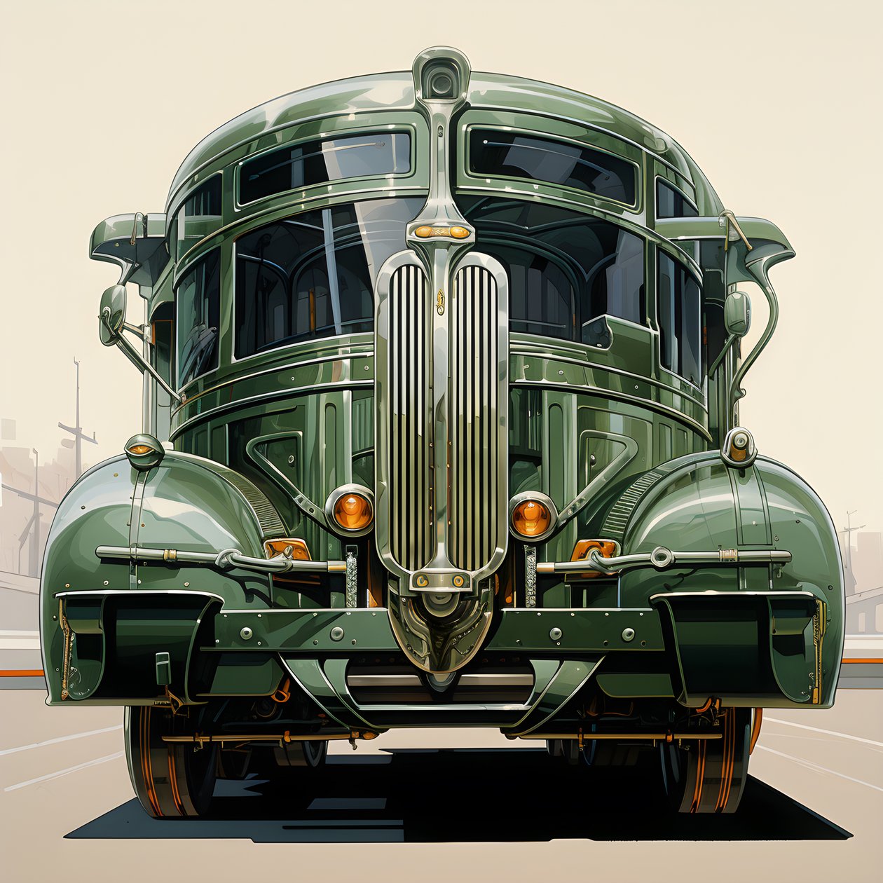 Camion à nez plat - Kurt Heppke