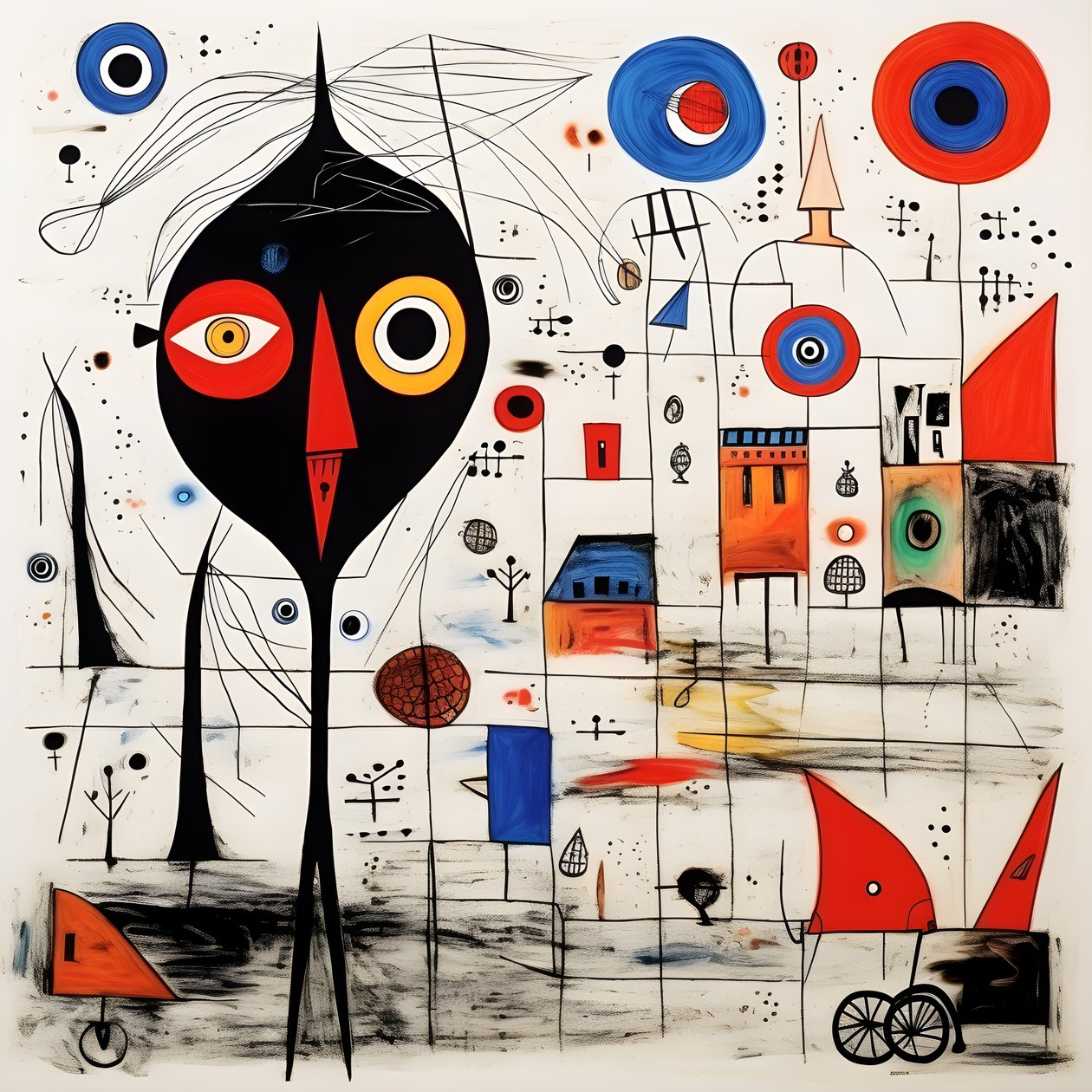 Illustrations surréalistes de Joan Miró 2 - Kurt Heppke