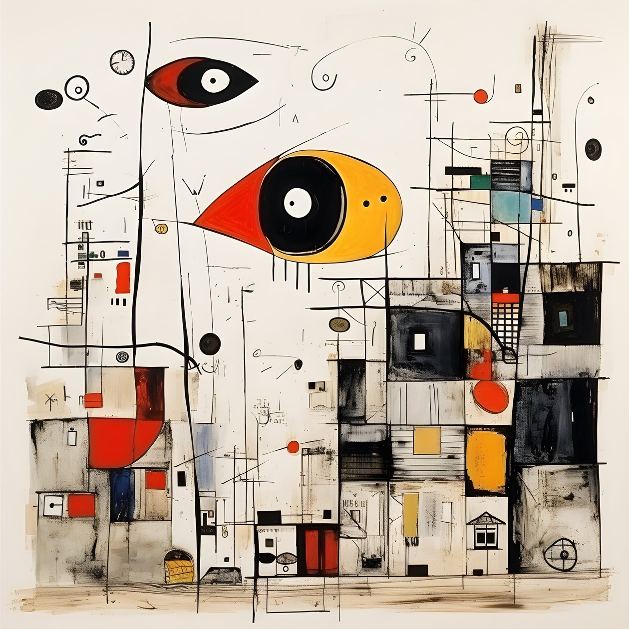 Illustrations surréalistes de Joan Miró 3 - Kurt Heppke