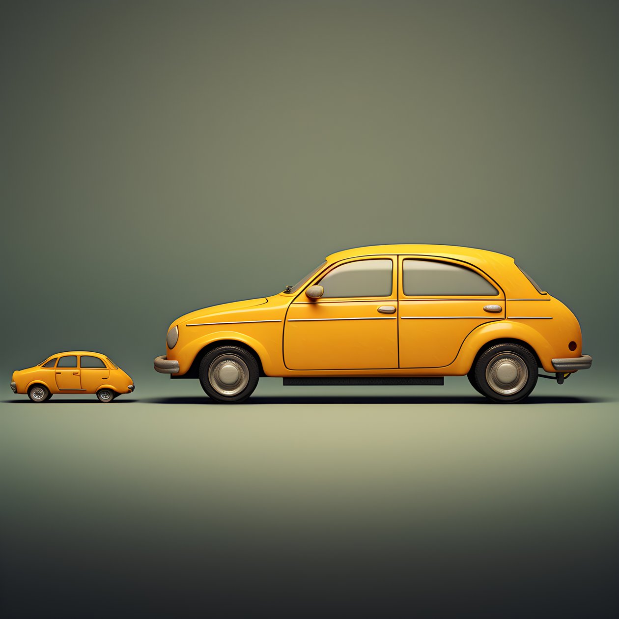 une grande et une petite voiture 3 - Kurt Heppke