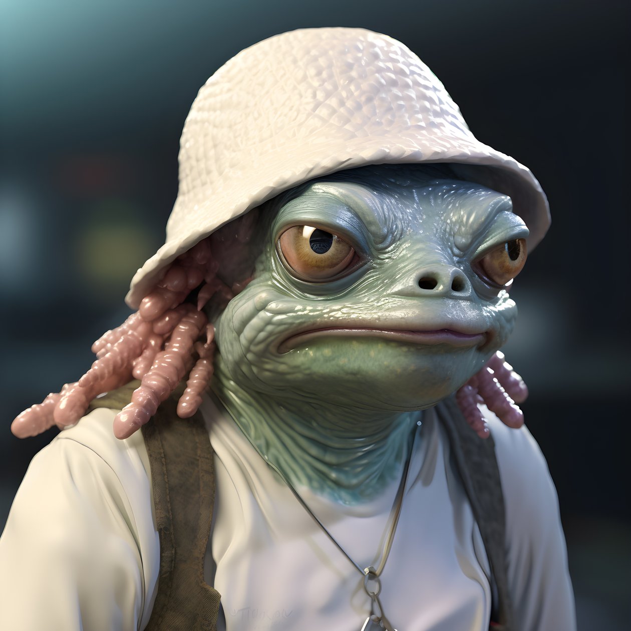 Vieille créature de grenouille laide 2 - Kurt Heppke