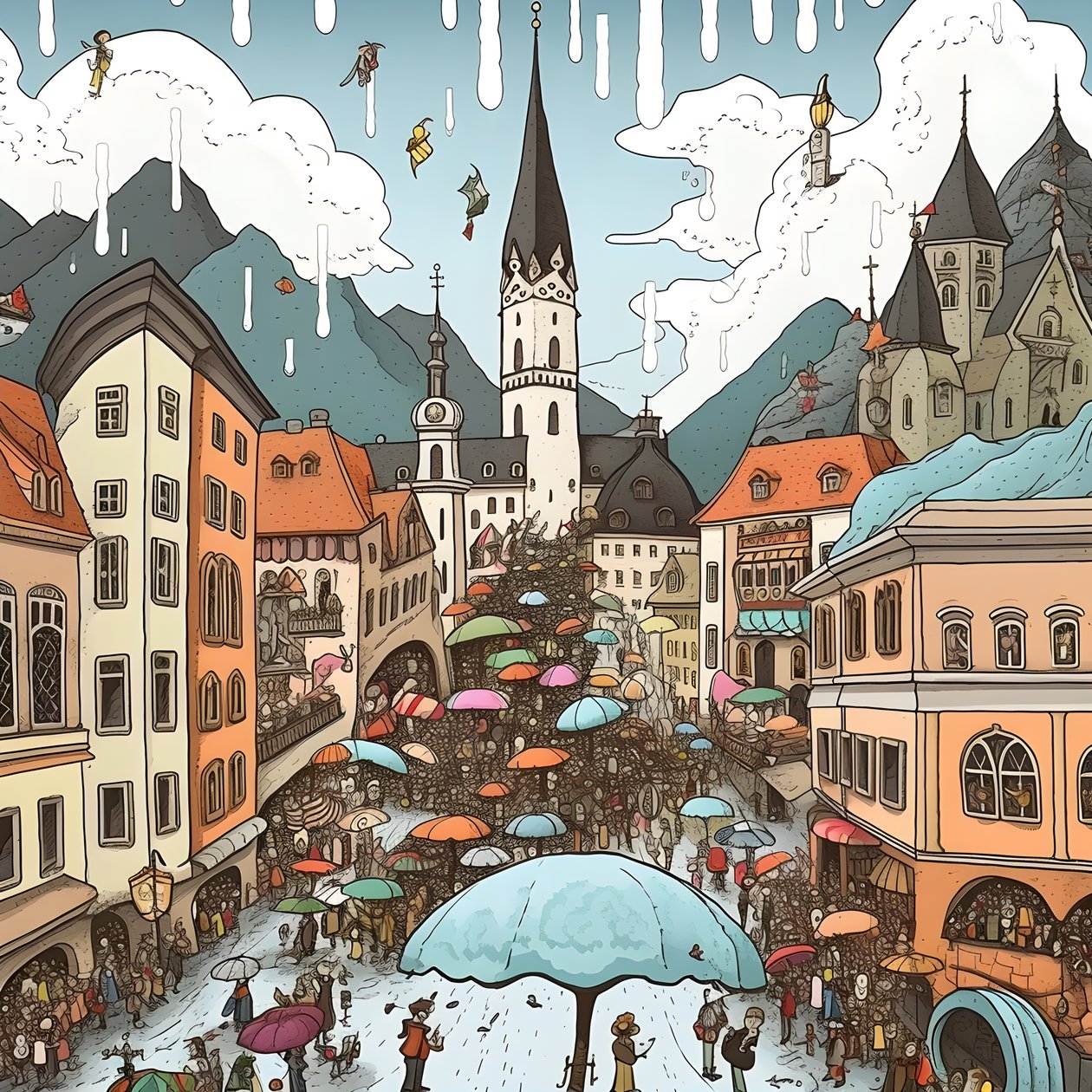 Autriche, dessin animé 2 - Kurt Heppke