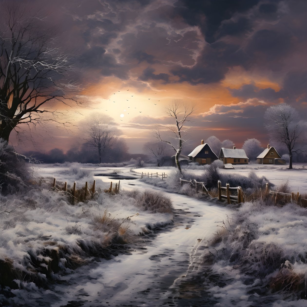 Paysage enneigé. Une ferme médiatique 4 - Kurt Heppke