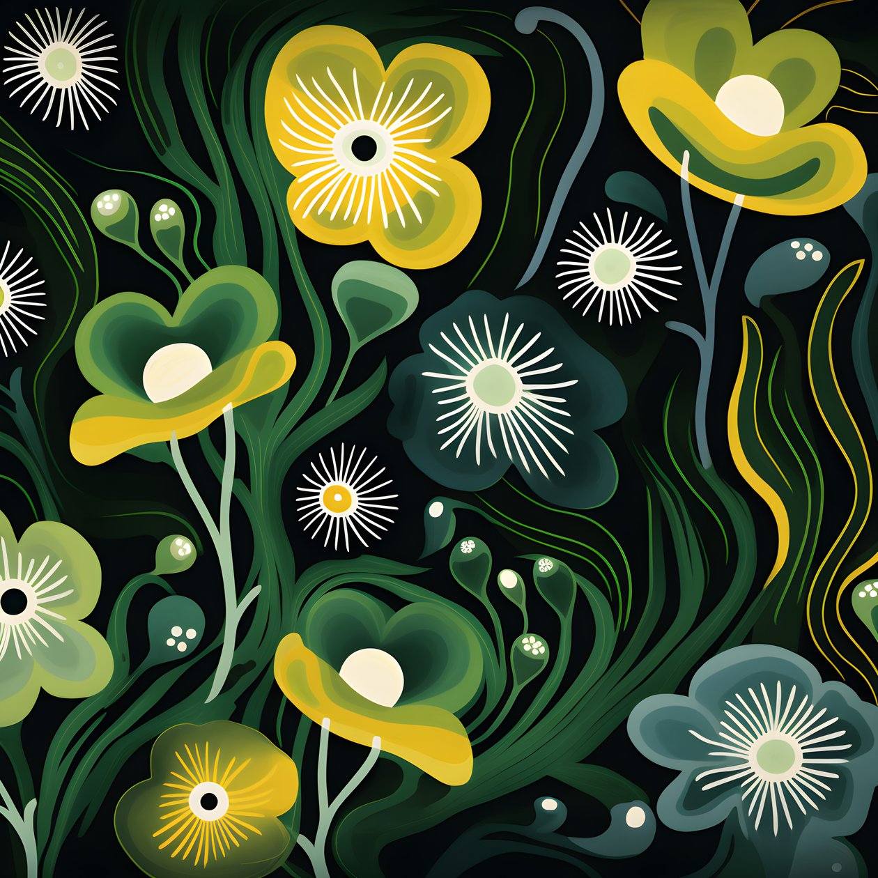 formes abstraites contemporaines Marimekko - Kurt Heppke
