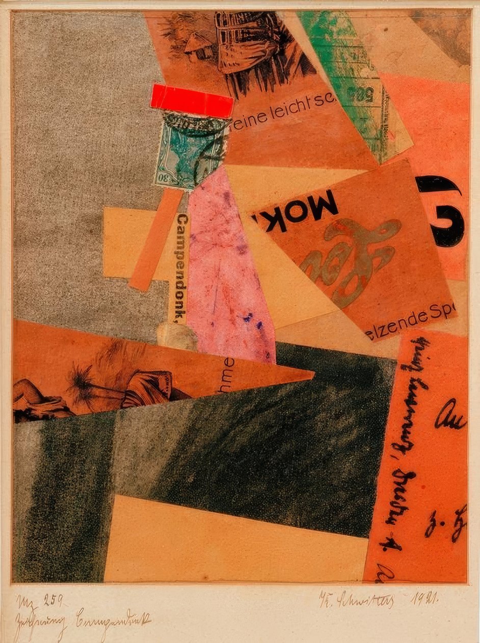Mz 259 Dessin Campendonk - Kurt Schwitters