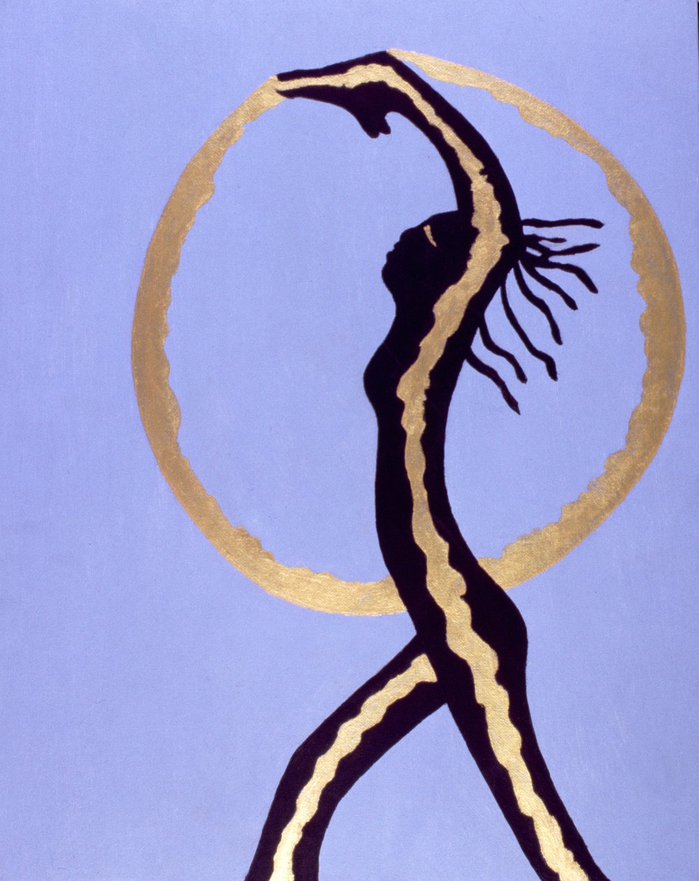 En mouvement, 2005 (acrylique sur toile) - Kurtis L. Miller