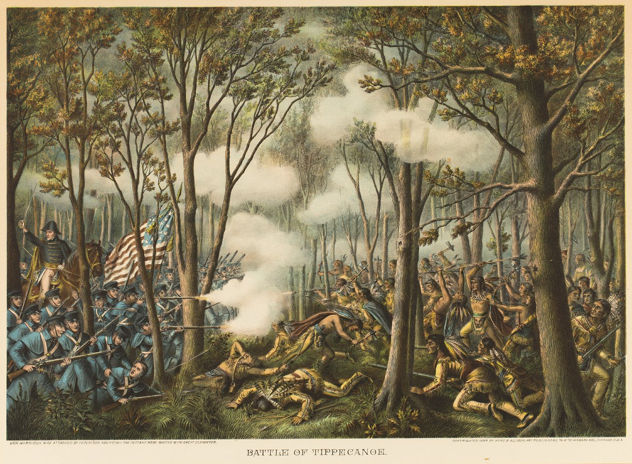 Bataille de Tippecanoe - Kurz and Allison