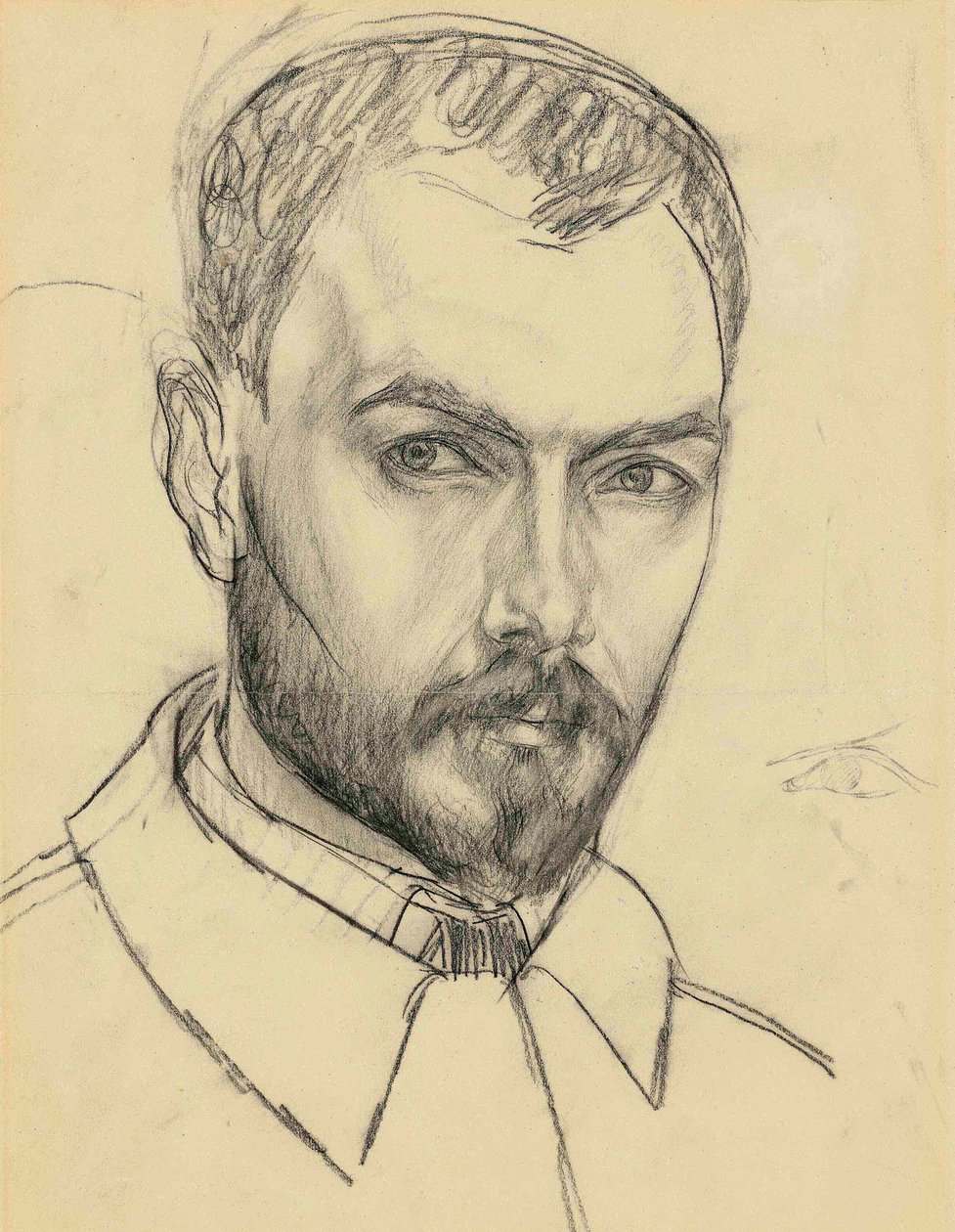 Autoportrait - Kuzma Sergeevich Petrov Vodkin