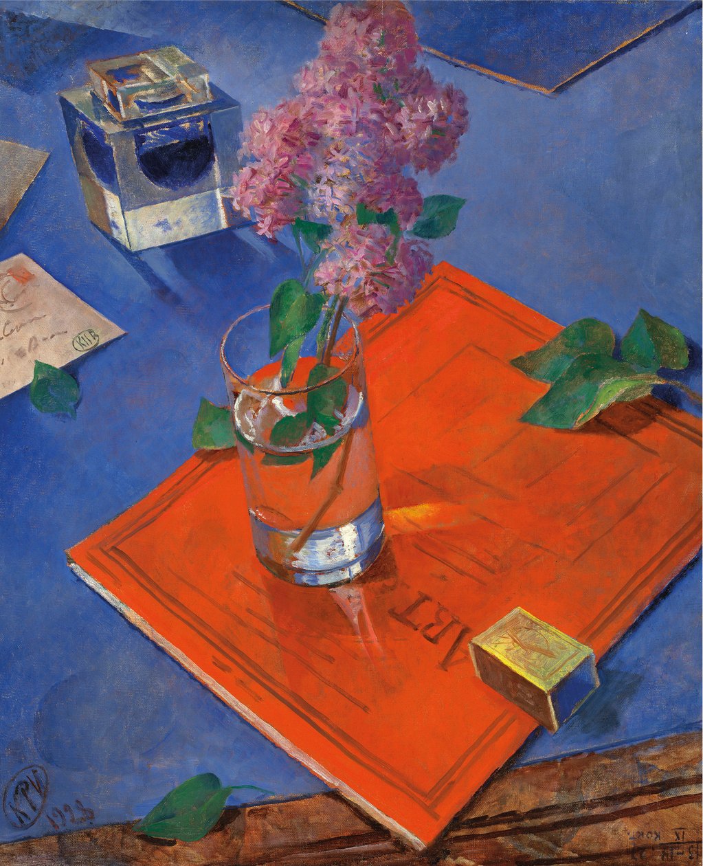 Nature morte avec lilas - Kuzma Sergeevich Petrov Vodkin