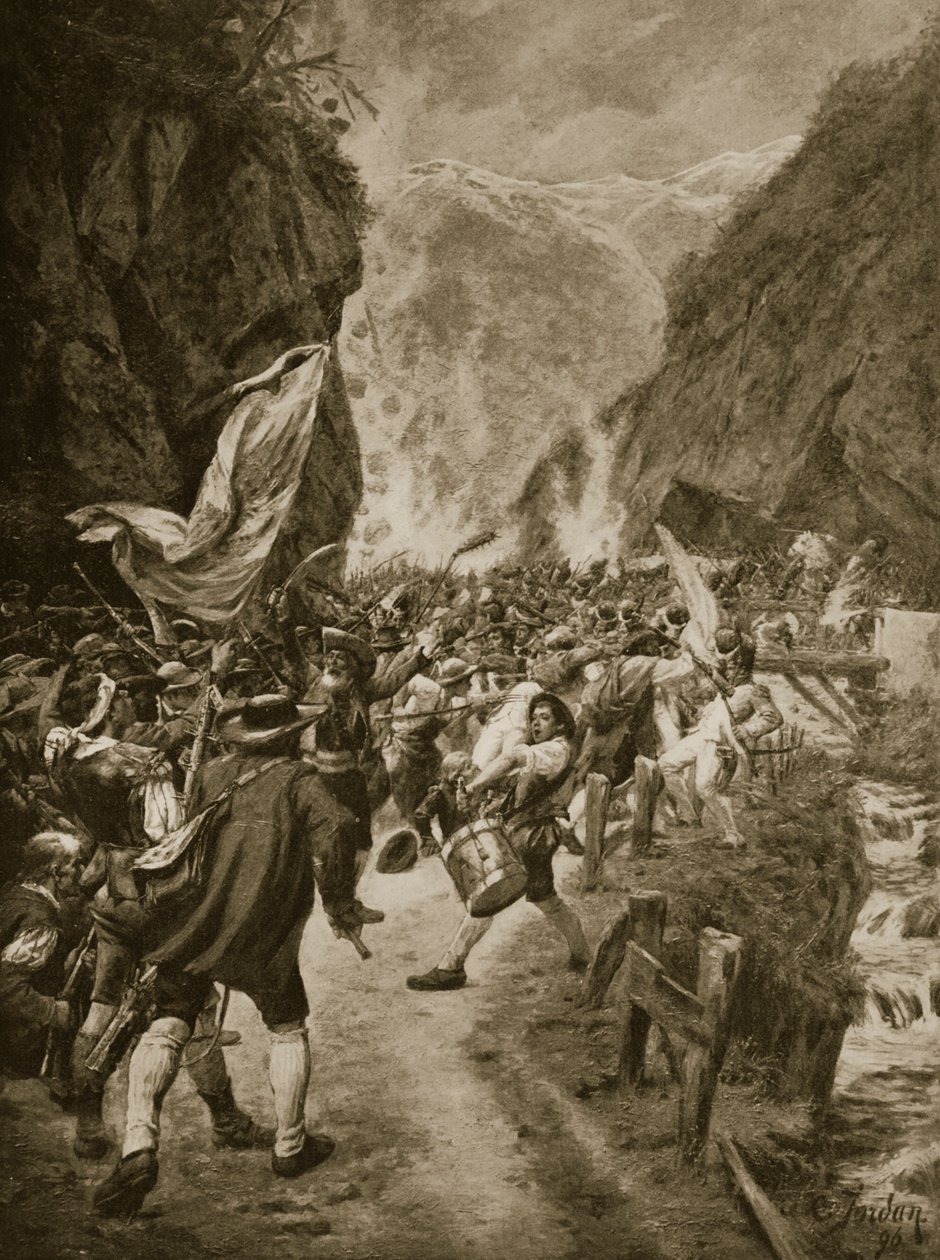La révolte des Tyroliens, 1809 - L. Jordan