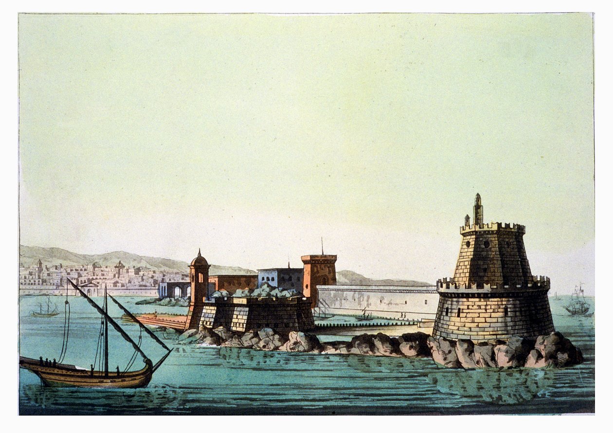 Le Port et la Jetée à Alger, planche 69 de 