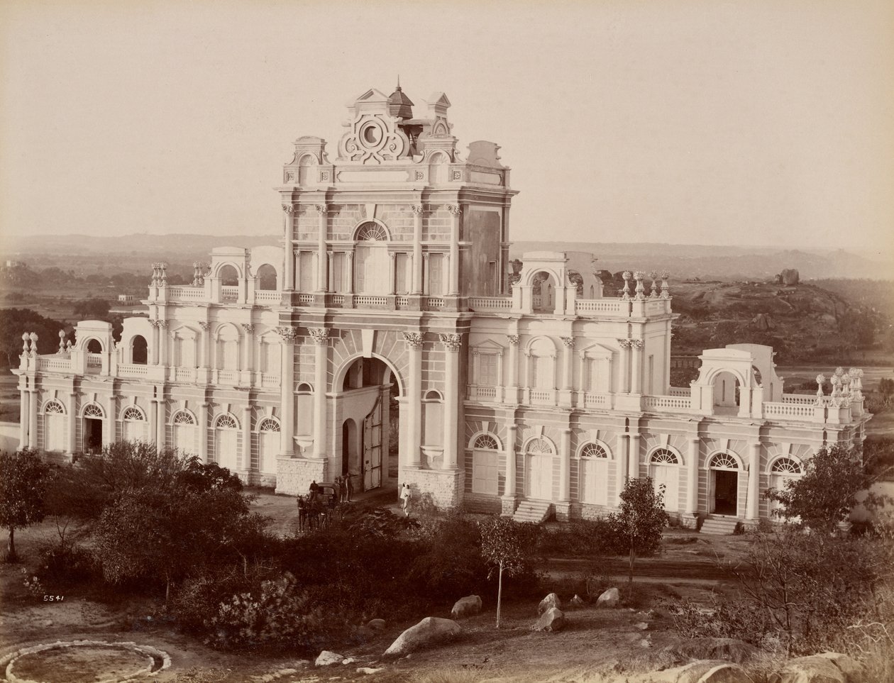 Passerelle, Palais Faluknuma - Lala Deen Dayal