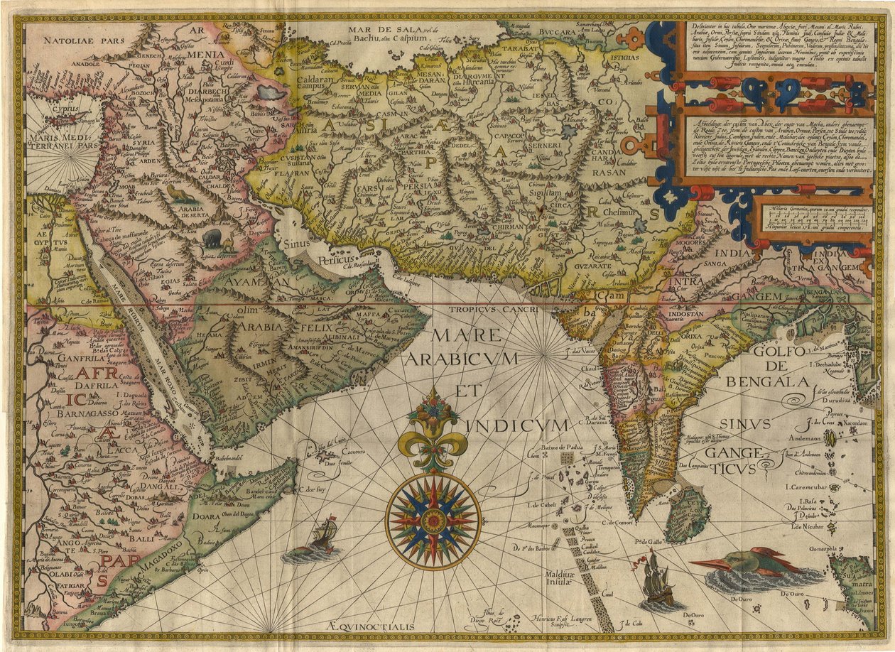 Deliniantur in hac tabula ... Afbeeldinge der - Produit à Amsterdam - Langren Henricus