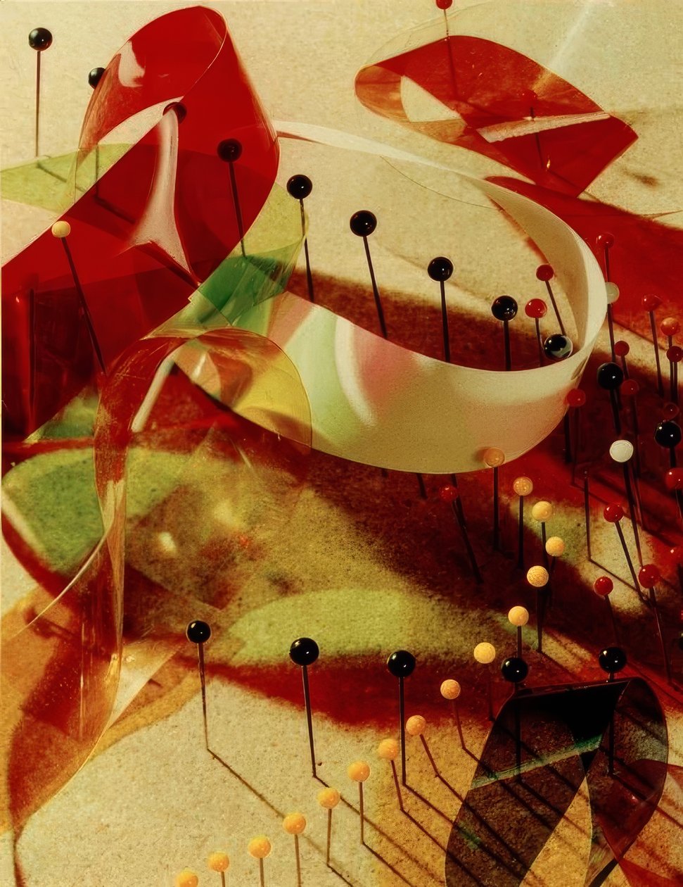 Étude avec épingles et rubans - Laszlo Moholy Nagy