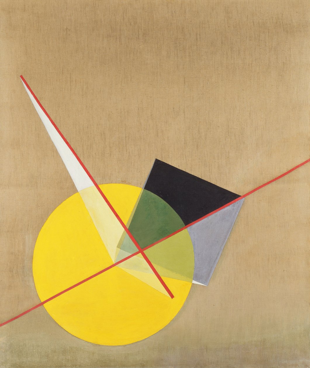 Cercle jaune - Laszlo Moholy Nagy