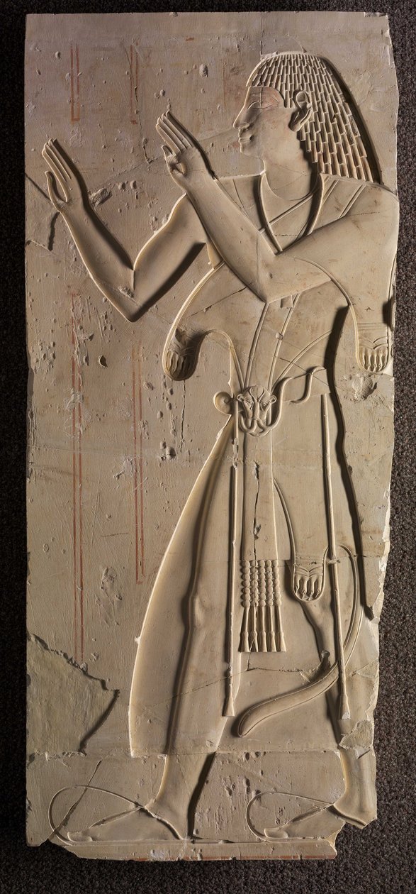 Mentuemhat en habit ecclésiastique, vers 667-647 av. J.-C. - Late Period Egyptian